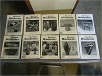 Misc. American Woodturner Magazines