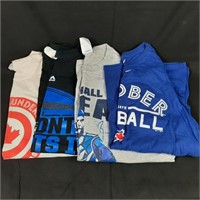 4 x Adult Large Blue Jays Promotional T-shirts