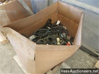 BOX OF NEW V-BELTS FOR TRUCK