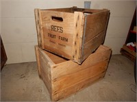 Rees Fruit Farm and Extra Wooden Crates