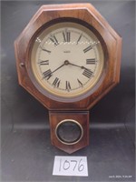 Vintage Verichrom Wall Clock-21x13.5