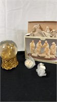 Nativity sets… globe and figurine