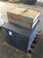 Large Metal Storage Box