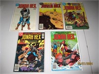 Lot Of 5 Dc Jonah Hex Comics