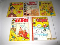 Lot Of 5 Golden Age Harvey Casper Comics