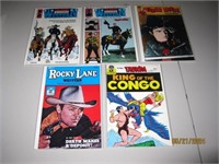 Lot Of 5 Golden Age Ac Western Comics