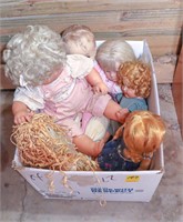 Box of (6) Dolls