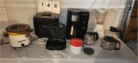 Small Appliance Lot, Air Fryer, Coffee Maker,