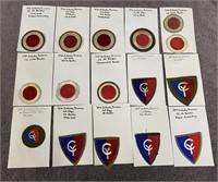 Lot of US Army Infantry Collectible Patches