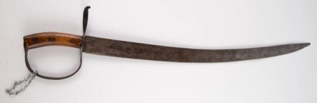 Signed Civil War Confederate D-Guard Sword.