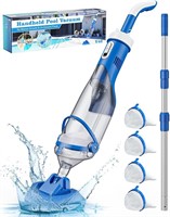 Pool Vacuum  Telescopic Pole  Rechargeable