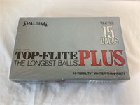 Sealed Spaulding Top-Flite 15 Pk Golf Balls