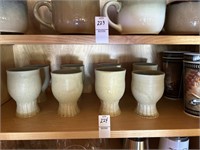 WERTZ Pottery Mugs & Pirates Souvenir Cups