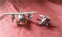 Cast Iron toy airplanes