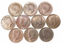 1964 J. F. K. 90% Silver Half Dollars