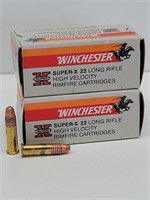 (87rds) Winchester Super X, 22 Long Rifle Ammo