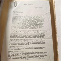 Billy Graham signed letter 1