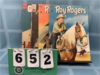 (4) 10¢ Dell Roy Rogers & Gene Autry Comic Books