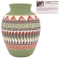 DEE NELSON NATIVE AMERICAN POTTERY VASE