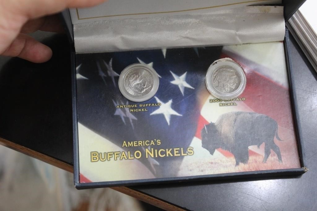 American Buffalo Two Nickels Coin Set