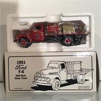 1951 FORD HALF F-6 STAKE DIE CAST MODEL