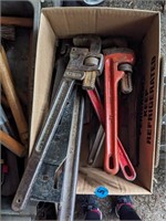 Pipe Wrench Lot    (Shed 3)