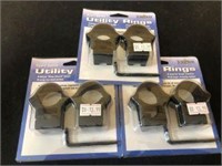 Trio Of B-Square 1 Inch Utility Rings