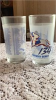 2 - 134th Kentucky Derby Glasses: May 3, 2008