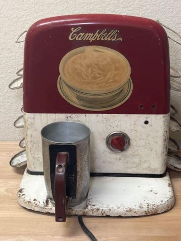 RARE 1950s Campbells Soup Kitchen AE2 Vending