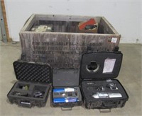 Crate of Assorted Ammonia and Chlorine Monitors-