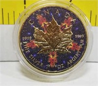 .9992017 Canada $5 Silver .999 Kaleidoscope