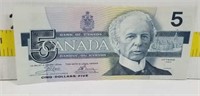 1980's Birds Of Canada Paper Money  $5