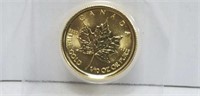 2018 1/10oz Gold Maple Leaf .9999 Fine