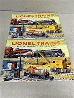 Lionel train catalogues