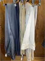 GROUP OF 5 PAIR OF MENS DRESS AND CASUAL PANTS 34