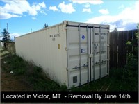 40' SHIPPING CONTAINER (REMOVAL BY APPOINTMENT