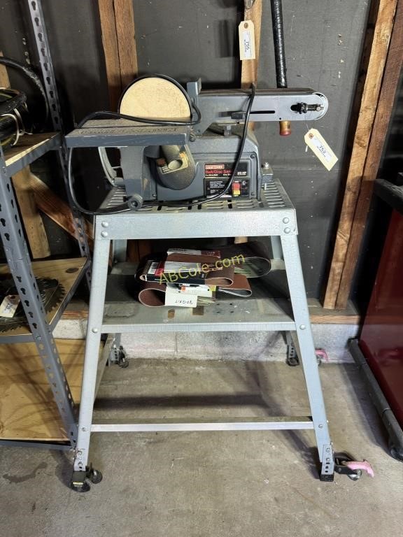 Craftsman 2/3 HP belt/disc sander, several