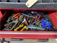 Top drawer of Craftsman Lot 757 tools; Hand