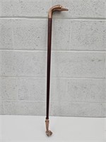 Brass  Duck & Cast Iron Wood cane