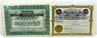 Gold and Silver Stock Certificates - 1940