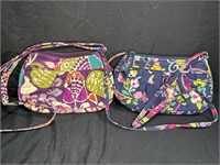 2 Vera Bradley Small Adjustable Shoulder Bags