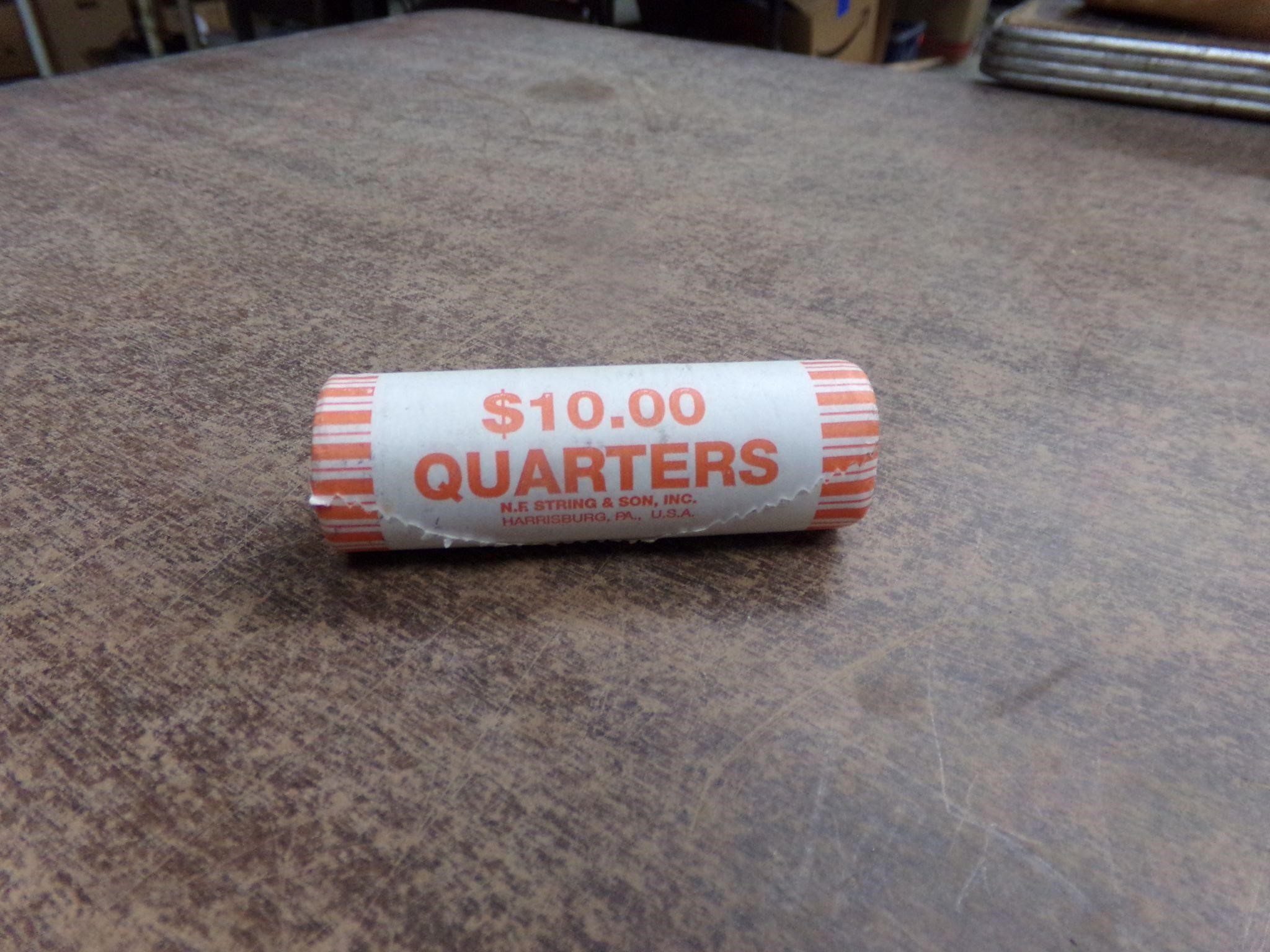 1 roll WY unopened quarters