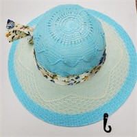 Summer hat for Her, Blue