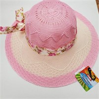 Summer hat for Her, Pink