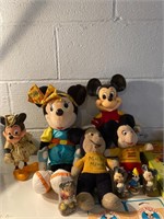 Old Mickey Mouse collectibles