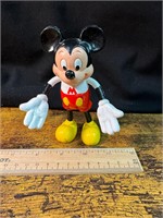 VINTAGE MICKEY MOUSE BENDABLE FIGURE