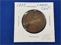 1837 LG CENT TYPE COIN