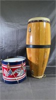 22 inch Wooden Congo Drum