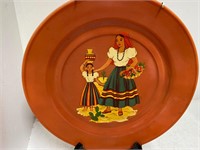 Beautiful Mexican Style Artwork Decorative Plate