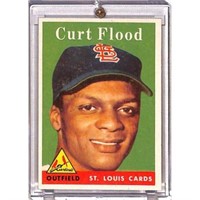 1958 Topps Curt Flood Rookie High Grade